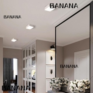 Banana1 โคมไฟเพดาน LED โคมไฟติดผนัง พื้นผิวสร้างสรรค์ สี่เหลี่ยม ตกแต่งบ้าน สปอตไลท์ ห้องนอน