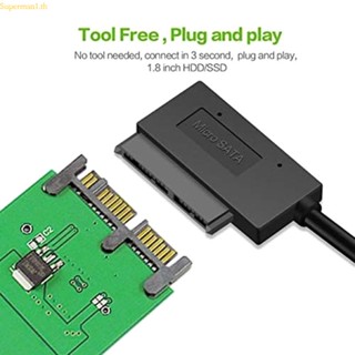 การ์ดอะแดปเตอร์ไมโคร USB เป็น MSata 6Gbps USB 2 0 เป็น Mini PCIE MSata 1 8 16pin