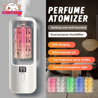 Cocoy Humidifier เครื่องฟอกอากาศ Humidifer สำหรับ Aroma In Home Office Car Night Light 7 สี