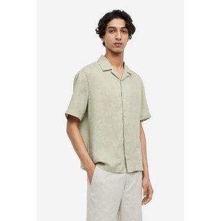 H&amp;M  Man Relaxed Fit Linen resort shirt 1165059_2