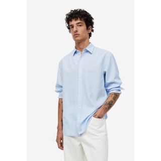 H&amp;M  Man Regular Fit Linen-blend shirt 1134107_3