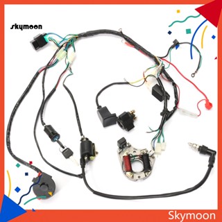 Skym* ชุดสายไฟ CDI 50 70 90 110CC สําหรับ ATV Electric Start Quads