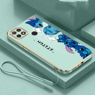 เคสมือถือ แบบนิ่ม ลายการ์ตูน Lilo Stitch น่ารัก สําหรับ realme C25Y C21Y C25 C25s C21 C20 C15 C12 C11 2021