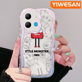 เคสโทรศัพท์มือถือแบบนิ่ม ใส กันกระแทก ลายการ์ตูนมอนสเตอร์ตัวเล็ก สีสันสดใส สําหรับ Infinix Smart 6 HD Smart 6 Plus Smart 7