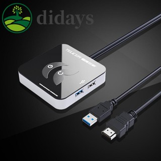 สวิตช์เปิด ปิด USB3.0 2.0 PC 5Gbps อุปกรณ์เสริมแชสซีเดสก์ท็อป [Didays.th]