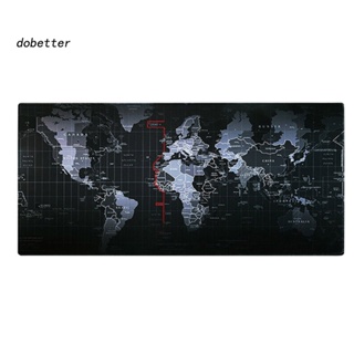 &lt;Dobetter&gt; แผ่นรองเมาส์ คีย์บอร์ด กันลื่น ลายแผนที่โลก สําหรับเล่นเกม PC แล็ปท็อป