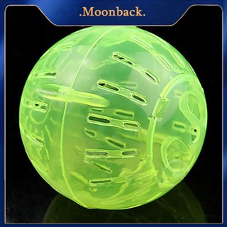 &lt;moonback&gt; ของเล่นลูกบอลพลาสติก สําหรับหนูแฮมสเตอร์ หนูแฮมสเตอร์