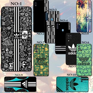 เคสโทรศัพท์มือถือ ซิลิโคน TPU กันกระแทก ลายโลโก้ adidas แฟชั่น สําหรับ Samsung A23 A31 A32 4G A42 5G A73