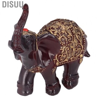 Disuu Elephant Figurines  Good Luck Elephant Home Decor  for Office for Desk for Bedroom