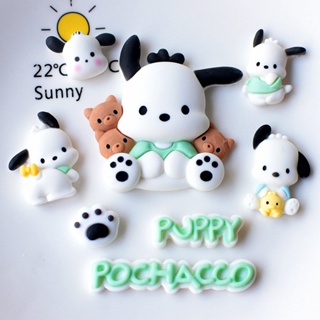 8 ชิ้น Pachacco ชุด Crocs Charms KidsAccessories / jibitz / ปุ่ม Croc / DIY การ์ตูนน่ารักตกแต่ง