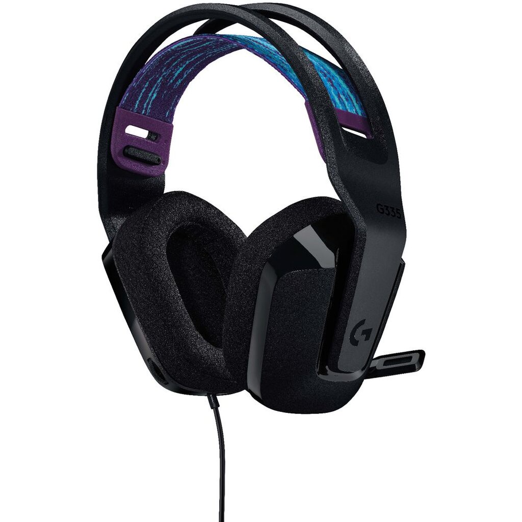 Logitech G335 Wired Gaming Headset Black