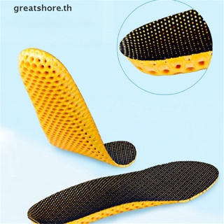 Greatshore แผ่นรองพื้นรองเท้า เมมโมรี่โฟม รองรับกระดูก และข้อเท้า สําหรับผู้ชาย และผู้หญิง 2 ชิ้น