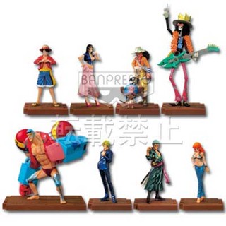 Straw Hat Pirates New World Set ของแท้ JP แมวทอง - Ichiban Kuji Banpresto [โมเดลวันพีช] (9 ตัว)