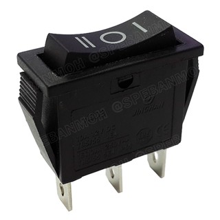 [ 3 ชิ้น ] KCD3-1-103 สวิทช์กระดก KCD3 3ขา บาง ไม่มีไฟ No-La…