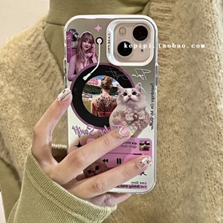 ใหม่ เคสโทรศัพท์มือถือ ชุบไฟฟ้า กันกระแทก ลายการ์ตูน สําหรับ Apple Iphone 14promax 13 11 14pro 13pro 14