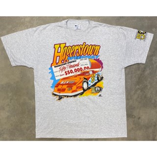 เสื้อยืด ลาย NOS 1997 Hagerstown Speedway “ครบรอบ 50 ปี” สไตล์วินเทจ - XL