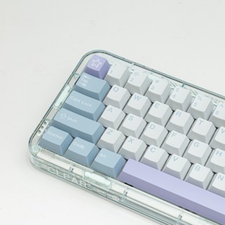 Jtk Illusion Keycaps ชุดปุ่มกดคีย์บอร์ด PBT Cherry Profile Doubleshot 173 คีย์ สําหรับ AKKO RK 68 84 87 980