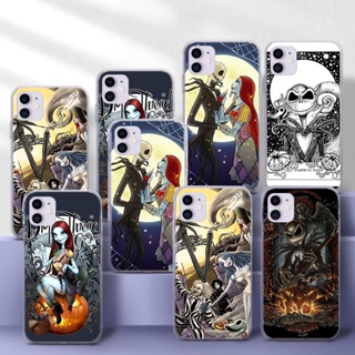 เคสโทรศัพท์มือถือแบบนิ่ม TPU ใส ลายการ์ตูน jack and sally 58F สําหรับ Samsung S30 Plus S21 S30 Ultra S30 S7 S8 S9