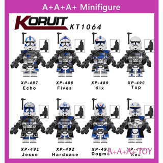 Kt1064 บล็อคตัวต่อ รูปตัวละคร Clone Storm Trooper R2-D2 ขนาดเล็ก ของเล่นสําหรับเด็ก