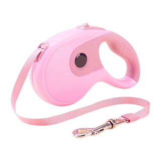 3m Practical Running Pet Accessories Reflective Strip Automatic Retractable Nylon Tape Safe Brake System Dog Leash