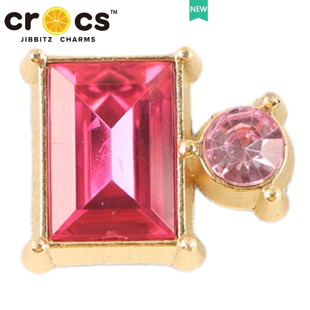 JIBBITZ cross charms ตัวติดรองเท้า ดอกไม้2025 ตัวติดรองเท้า cross