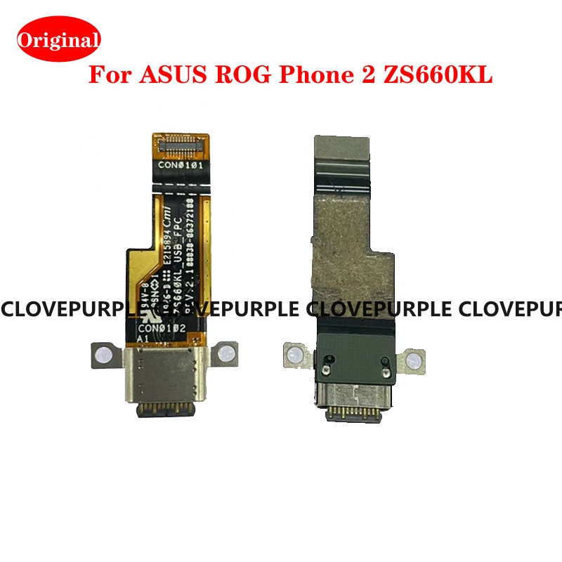 แท้ บอร์ดเชื่อมต่อพอร์ตชาร์จ USB Type-C แบบเปลี่ยน สําหรับ ASUS ROG Phone 2 ZS660KL