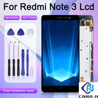 อะไหล่หน้าจอสัมผัส Lcd 5.5 นิ้ว พร้อมกรอบ สําหรับ Xiaomi Redmi Note 3