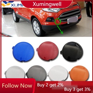 Xuming ฝาครอบตะขอพ่วงติดกันชนหน้ารถยนต์ สําหรับ Ford Ecosport 2013 2014 2015 2016 2017