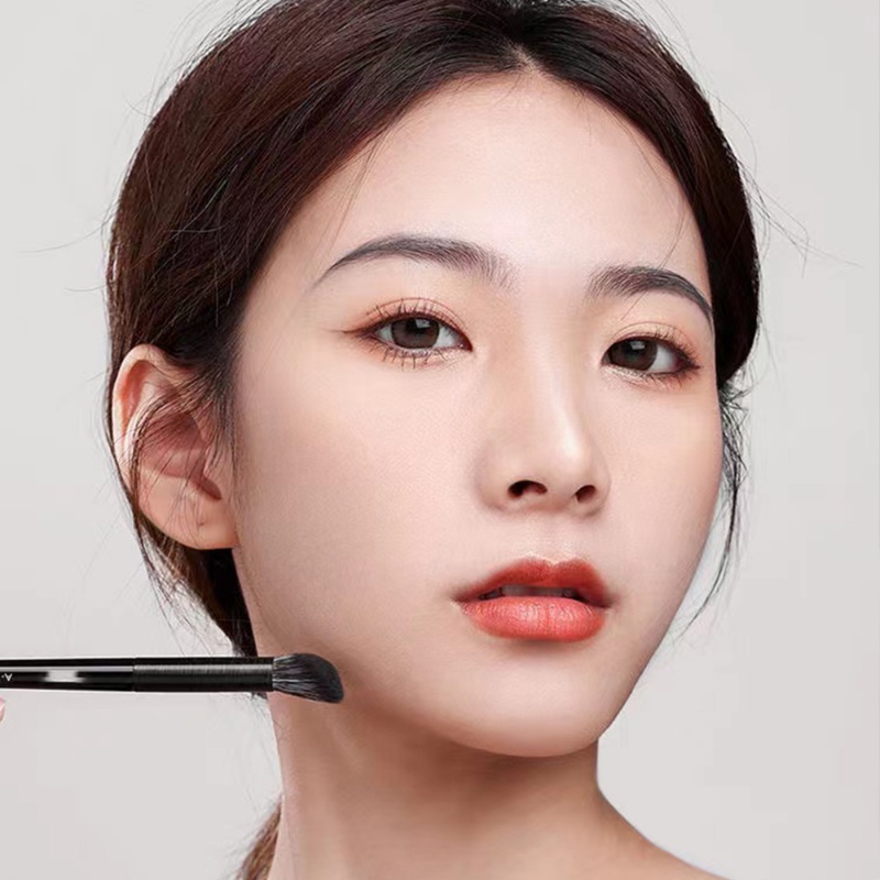 แปรงแต่งหน้า แปรงไฮไลท์ แปรงจมูก แบบพกพา แฟชั่นสตรี - รูปที่ 5