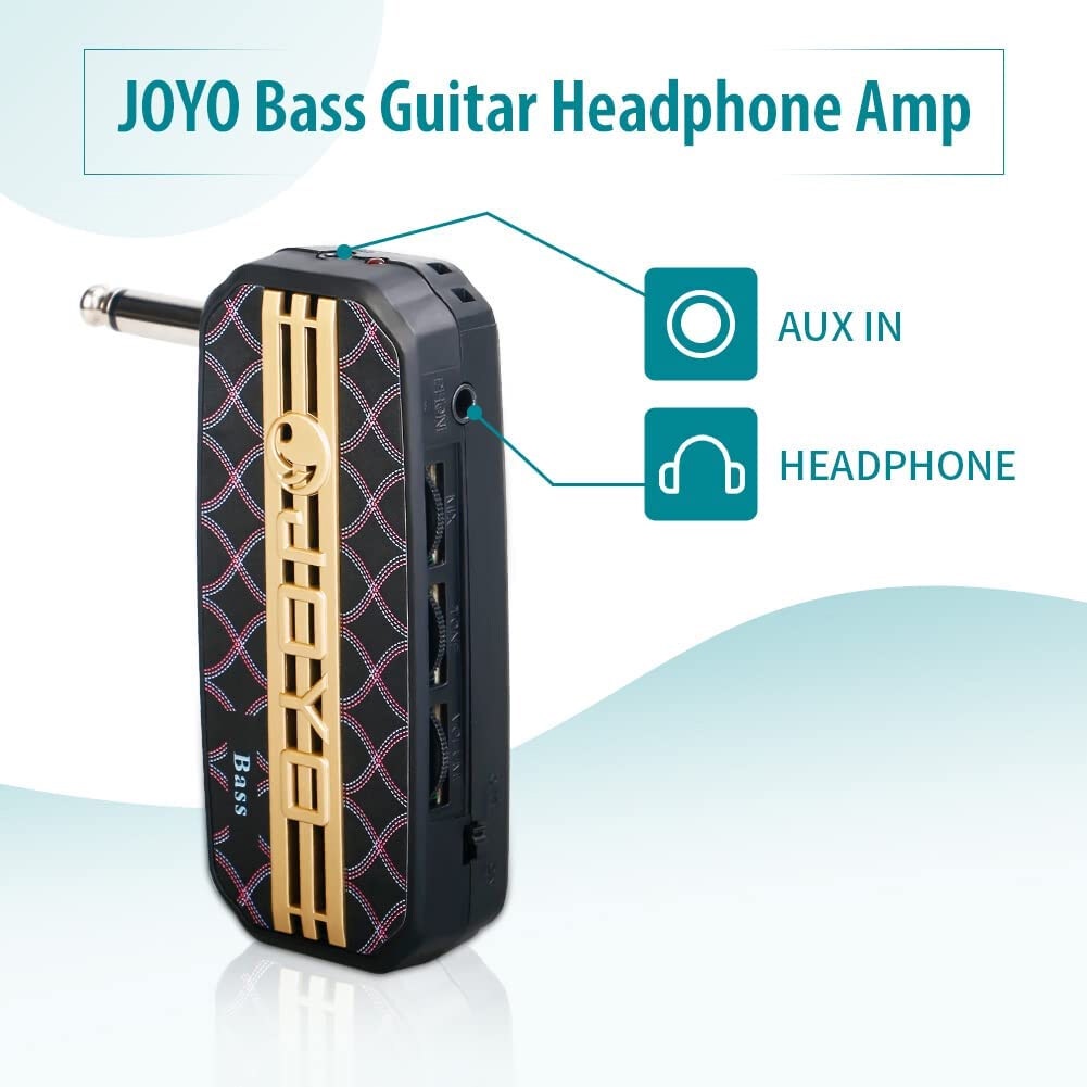 JOYO JA-03 Bass AmPlug แอมป์ปลั๊ก แอมป์เสียบหูฟัง สำหรับกีตาร์เบส รุ่น JA-03B ( Bass Guitar Headphone Amp ) + แถมฟรีถ่าน ราคา ถูกที่สุด ดีลบีเคเค แกลเลอรีภาพที่ 6