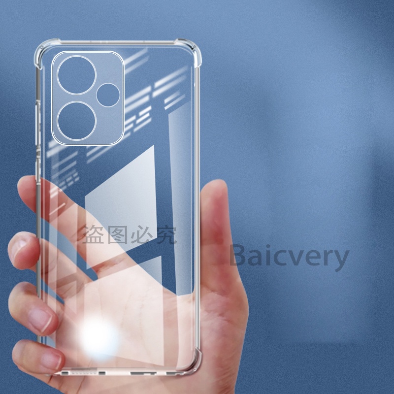 Infinix HOT 30i / HOT 30 Play / HOT 30 Casing Shock Proof Phone Cover Clear Transparent Case