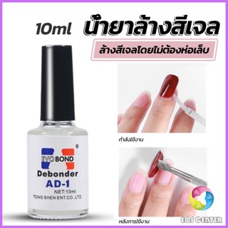 Eos น้ํายาละลายกาว ถอดเล็บ PVC เช็ดกาว  Nail polish remover