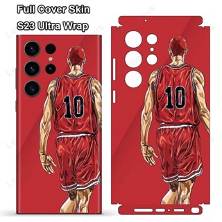 Slam DUNK ฟิล์มกันรอยหน้าจอ ลายการ์ตูนอนิเมะ 3M สําหรับ Samsung Galaxy S23 S22 Ultra Plus A52 A52s 5G