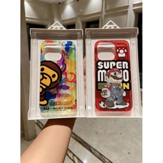 High Transparent Fashion Brand Cartoon Phone Case for Iphone14promax Phone Case for iphone 12 13 111