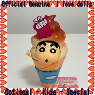 กล่องสุ่ม ตุ๊กตาฟิกเกอร์ Crayon Shinchan Heart Time Series [ของแท้]