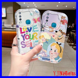 เคส Vivo U10 เคส Vivo Y17 เคส Vivo Y15 เคส Vivo Y12 เคส Vivo Y11 Porous tpu เคสนิ่ม ใส ลายครีม เคสโทรศัพท์ เรียบง่าย NYW