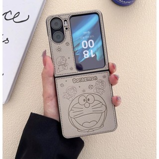 เคสโทรศัพท์มือถือ แบบฝาพับ ลายการ์ตูนโดราเอมอนน่ารัก สําหรับ Oppo Find N2 Flip Case N 2