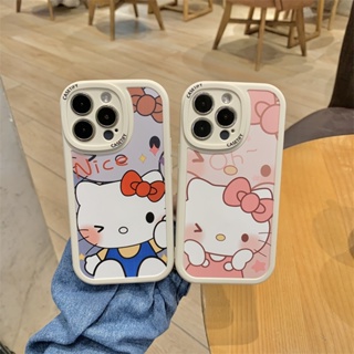 เคสโทรศัพท์มือถือแบบนิ่ม ลายคิตตี้น่ารัก NN255T สําหรับ Vivo Y76 5G Y52 Y72 5G V11i V15 V20 PRO V23 5G V25 5G V23E V25E