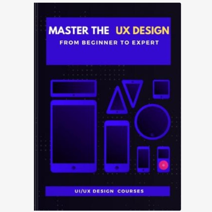 หนังสืออุตสาหกรรมการออกแบบ Master The UI/UX: จากเริ่มต้นสู่ผู้เชี่ยวชาญ