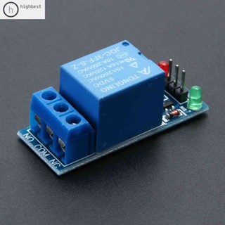 โมดูลสวิตช์รีเลย์ DC 5V 1 ช่อง สําหรับ Arduino Raspberry Pi ARM AVR 5 ชิ้น