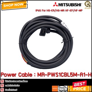 Power cable MITSUBISHI MR-PWS1CBL5M-A1-H