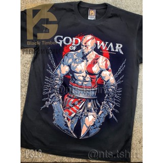 #ถูกสุด PG 13 God Of war เสื้อยืด หนัง นักร้อง เสื้อดำ สกรีนลาย ผ้าหนา PG T SHIRT S M L XL XXL