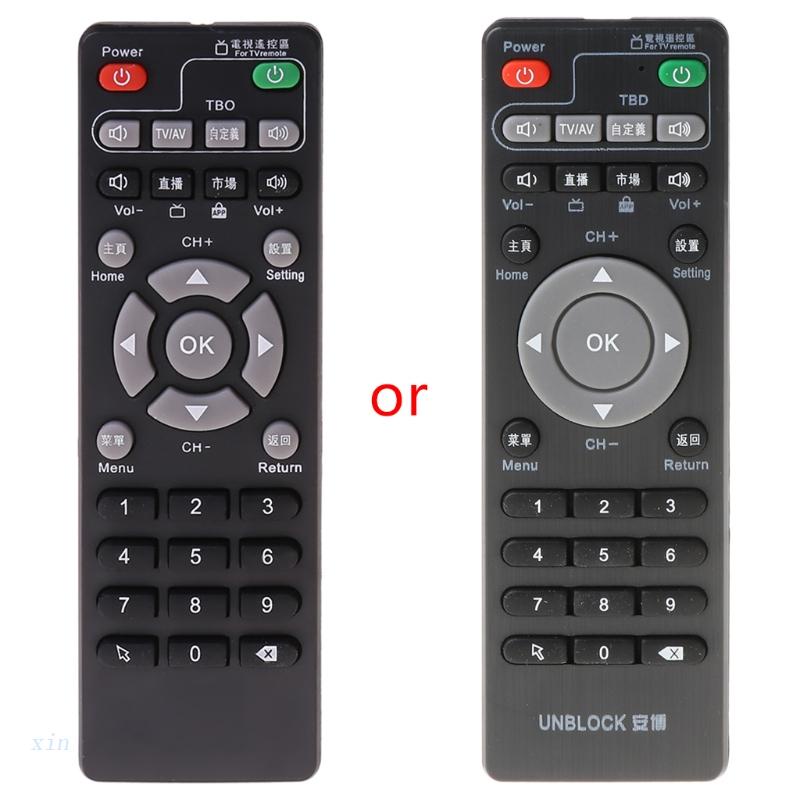 Xi รีโมตคอนโทรลทีวี สําหรับ Unblock Tech Ubox Smart TV Box Gen 1 2 3