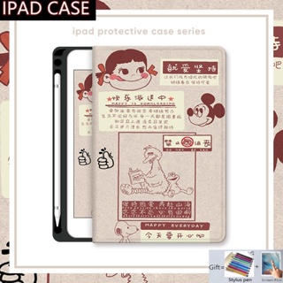 เคส พร้อมช่องใส่ดินสอ สําหรับ Ipad Mini 6 Ipad Air 5 4 3 2 1 2018 2020 2021 2022 Ipad Pro 11 10.5 9.7 10.2 10.9 นิ้ว Ipad 10th 9th 8th 7th 6th 5th Gen เคส