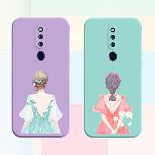 เคส OPPO F7 เคส OPPO F9 เคส OPPO F9 PRO เคส OPPO F11 เคส OPPO F11 PRO เคสโทรศัพท์ ซิลิโคนเหลว เคสนิ่ม CSF_B1_A