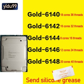 Cpu เวอร์ชั่นทางการ สําหรับ Intel Xeon 6140 6142 6144 6146 6148 3647-pin