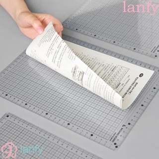 Lanfy ไม้บรรทัด บอร์ดกันน้ํา แบน อเนกประสงค์ อุปกรณ์การวัด โรงเรียน โปร่งใส นักเรียน เขียนด้วยมือ แผ่นเขียนเครื่องเขียน