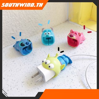 ร้อนแรง! สายกัดยาม Usb ชาร์จสายเคเบิลข้อมูลฝาครอบป้องกันการ์ตูนแบบป้องกันสายเคเบิลสำหรับ Ip/android/usb/ Type-C สายชาร์จป้องกันการแบ่งปลั๊กฝาครอบป้องกัน