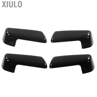 Xiulo Top Half Mirror Cover Side Wing Mirror Cover Cap Break Proof for Car