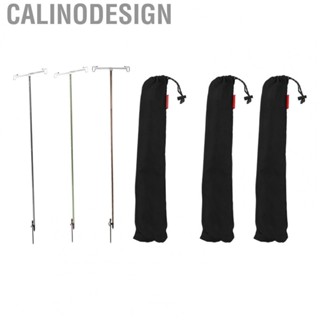 Calinodesign Lantern Stand Aluminum Alloy Camping Lamp Pole for Fishing